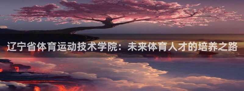bbin视讯游戏官网：辽宁省体育运动技术学院：未来体育人才的培养之路